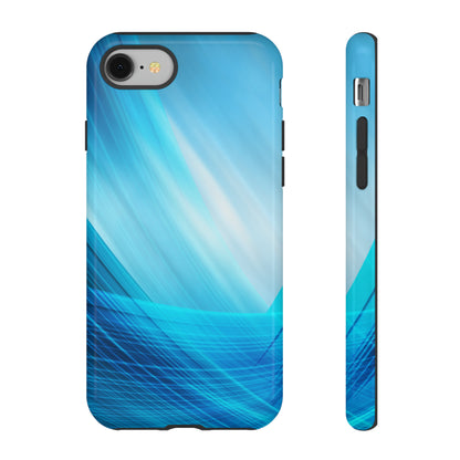 Abstract Blue - Protective Phone Case