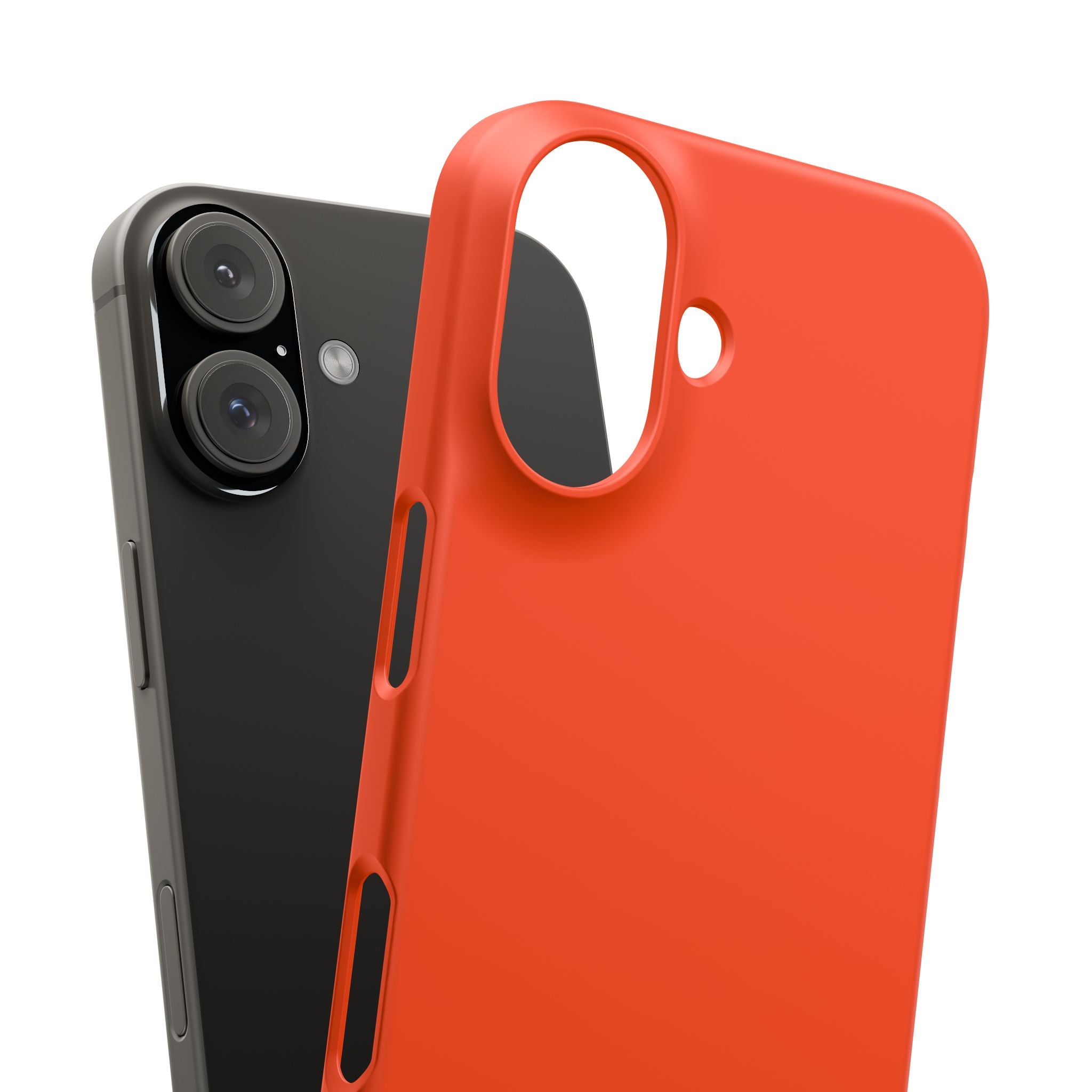 Orange Red iPhone 16 - Slim Phone Case