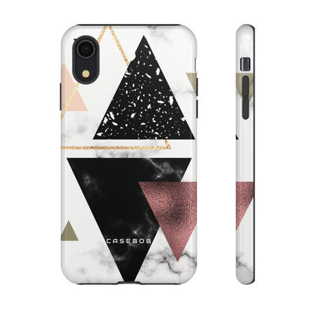 Rose Gold Triangles - Protective Phone Case