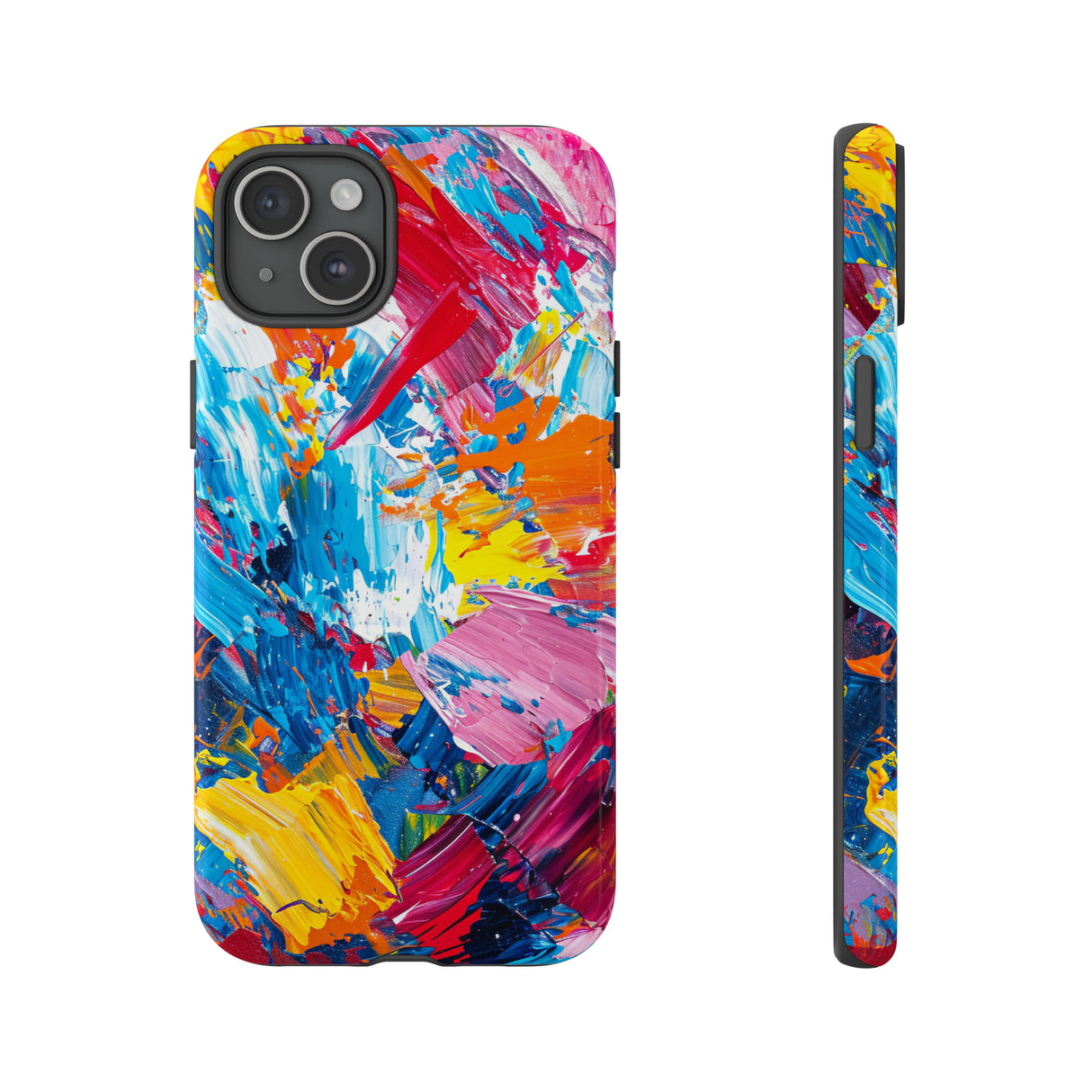 Painterly Spectrum Charm - Protective Phone Case