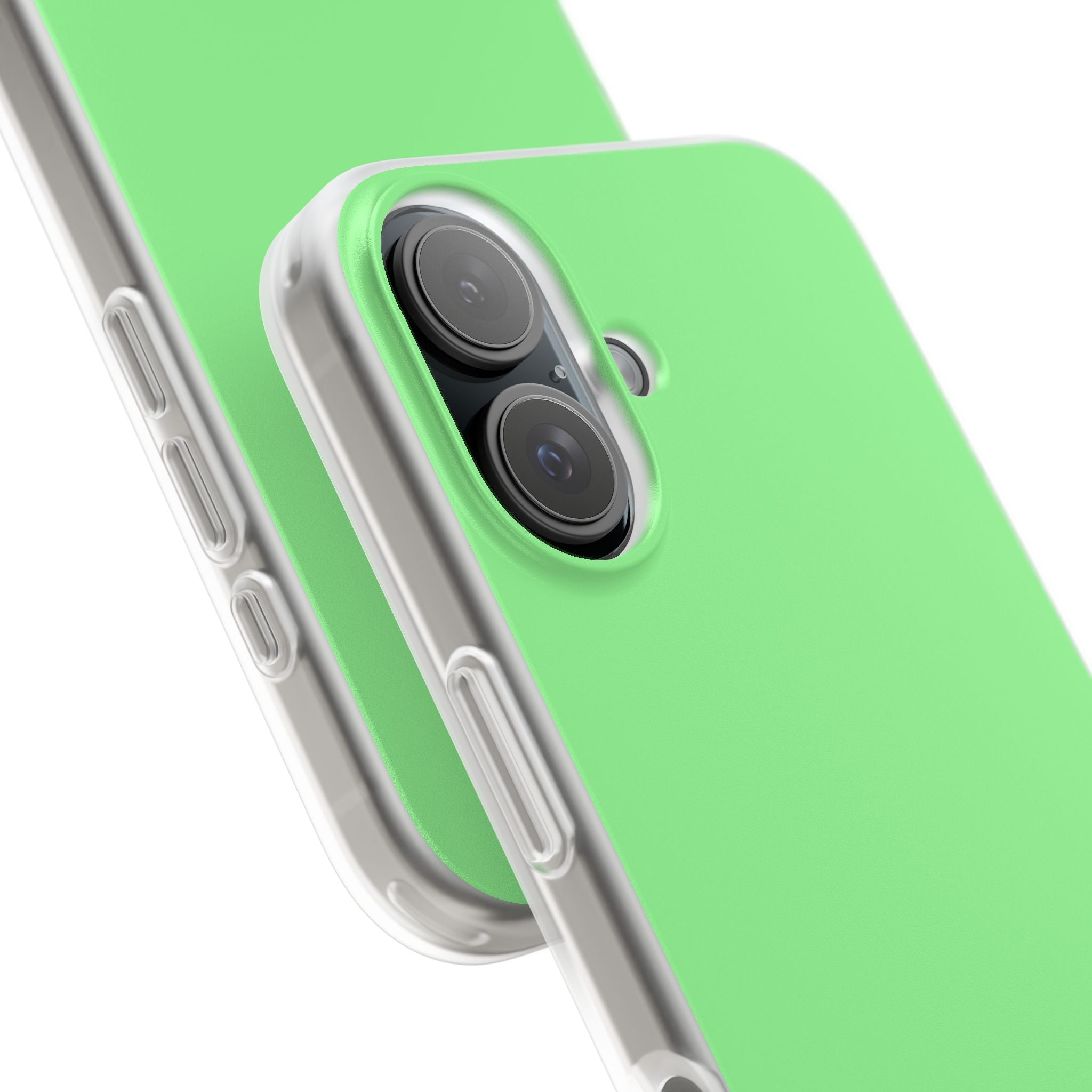 Pale Green iPhone 16 - Flexi Phone Case