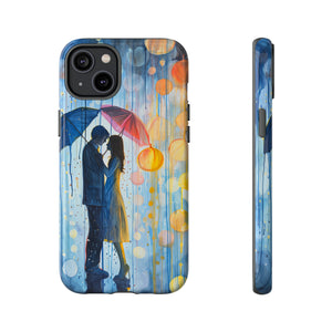 Rainy Day Love Umbrellas - Protective Phone Case