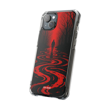 Red Path Mystery iPhone Case - Impact