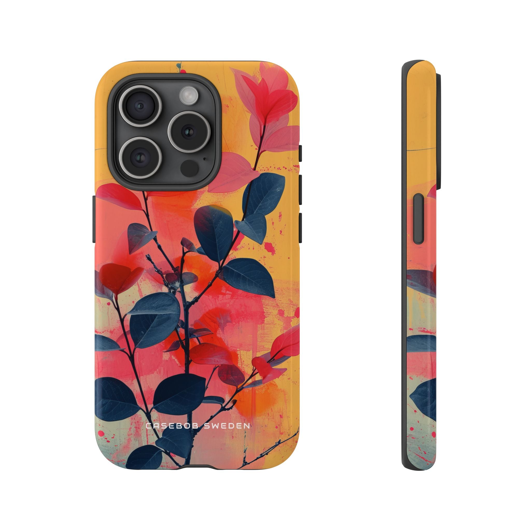 Vivid Floral Harmony iPhone 15 - Tough Phone Case