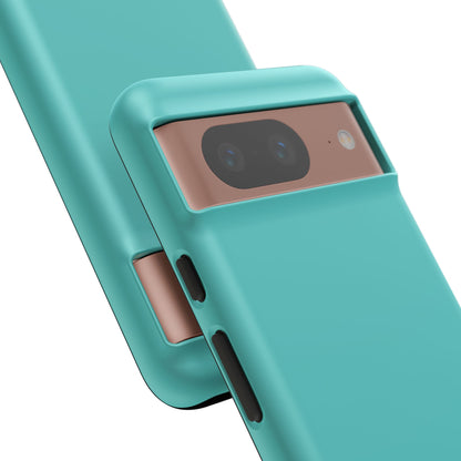 Medium Turquoise Google Pixel 8 - Tough Phone Case