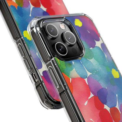 Fluid Color Petals iPhone Case - Impact