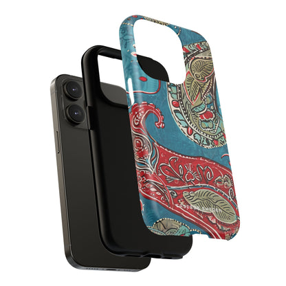 Vintage Paisley Elegance iPhone 14 | Tough+ Phone Case