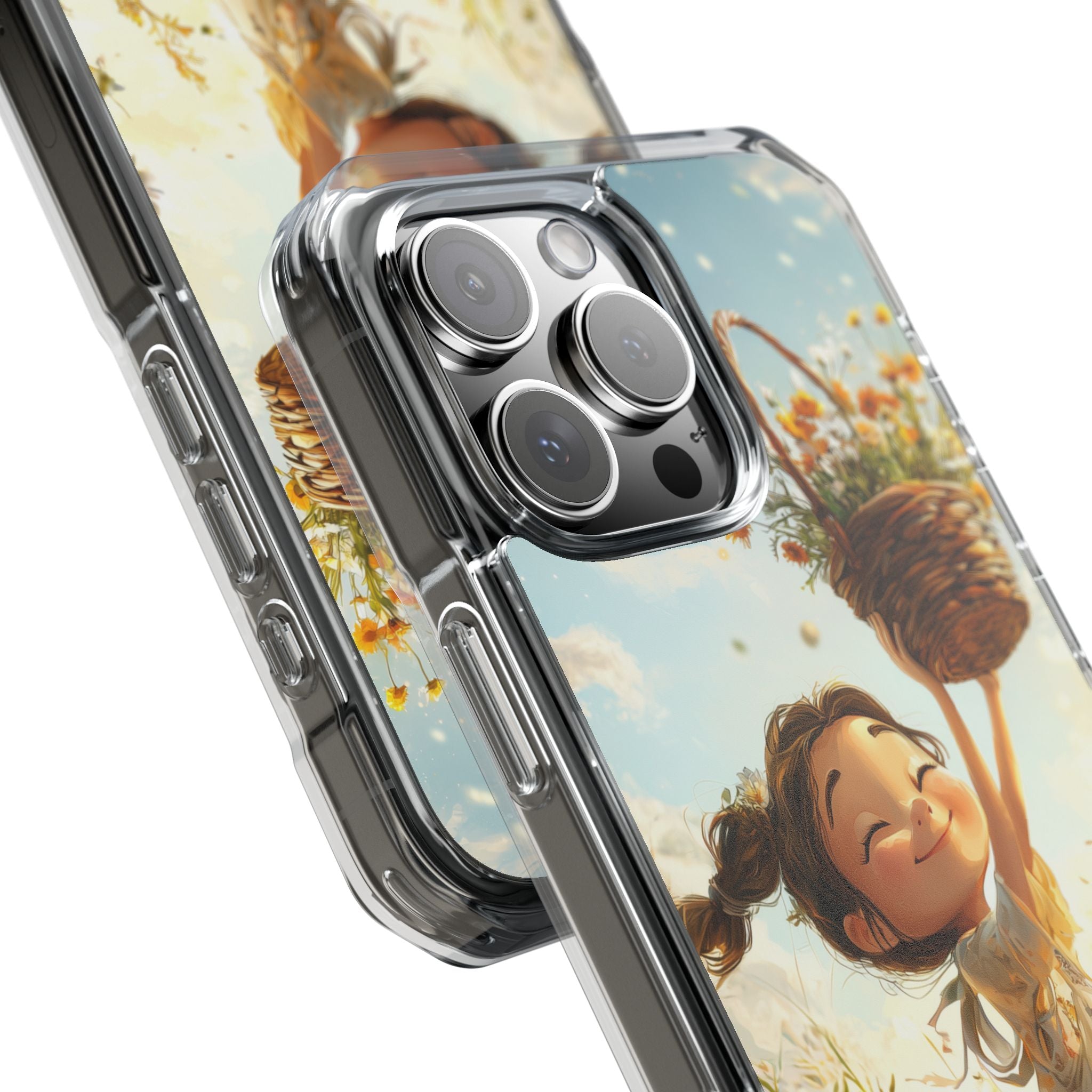 Joyful Girl Leaps iPhone Case - Impact