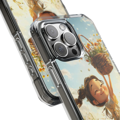 Joyful Girl Leaps iPhone Case - Impact