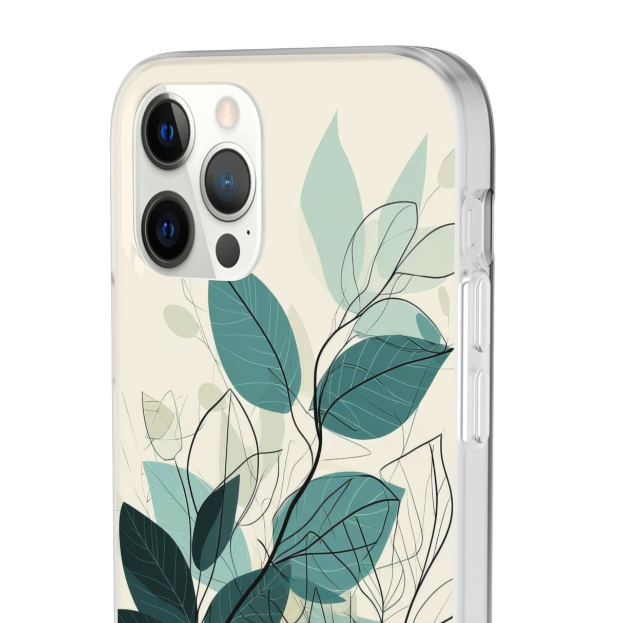 Teal Tranquility | Flexible Phone Case for iPhone