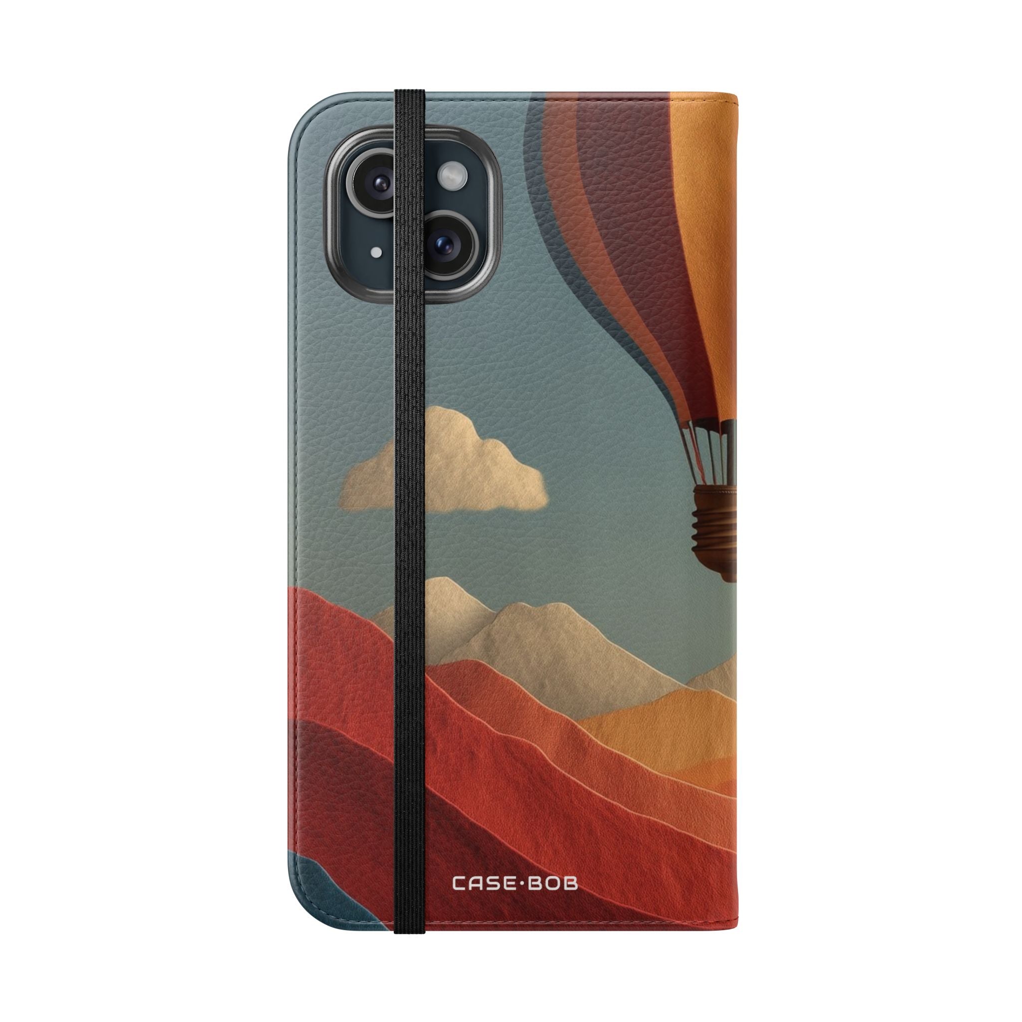 Sunset Balloon - iPhone 15 Plus Case - Wallet