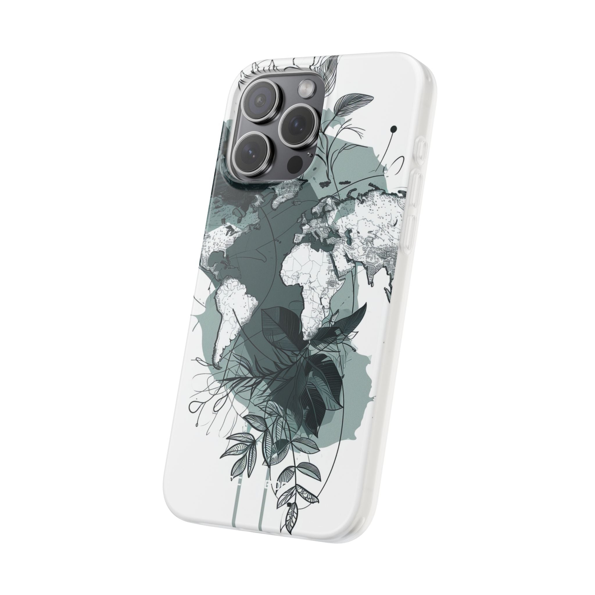 Botanical Cartography | Flexible Phone Case for iPhone