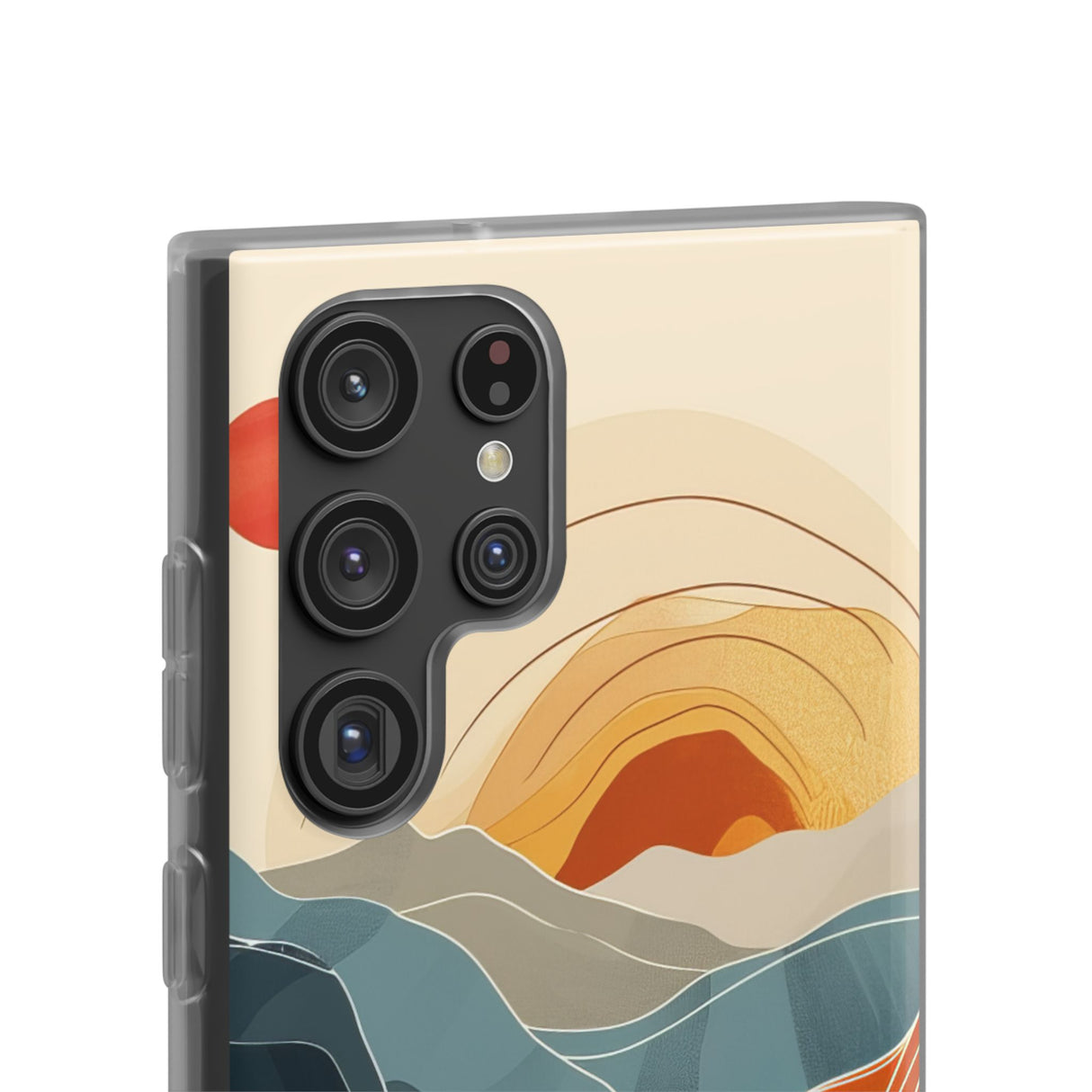 Sunset Waves | Flexible Phone Case for Samsung Galaxy