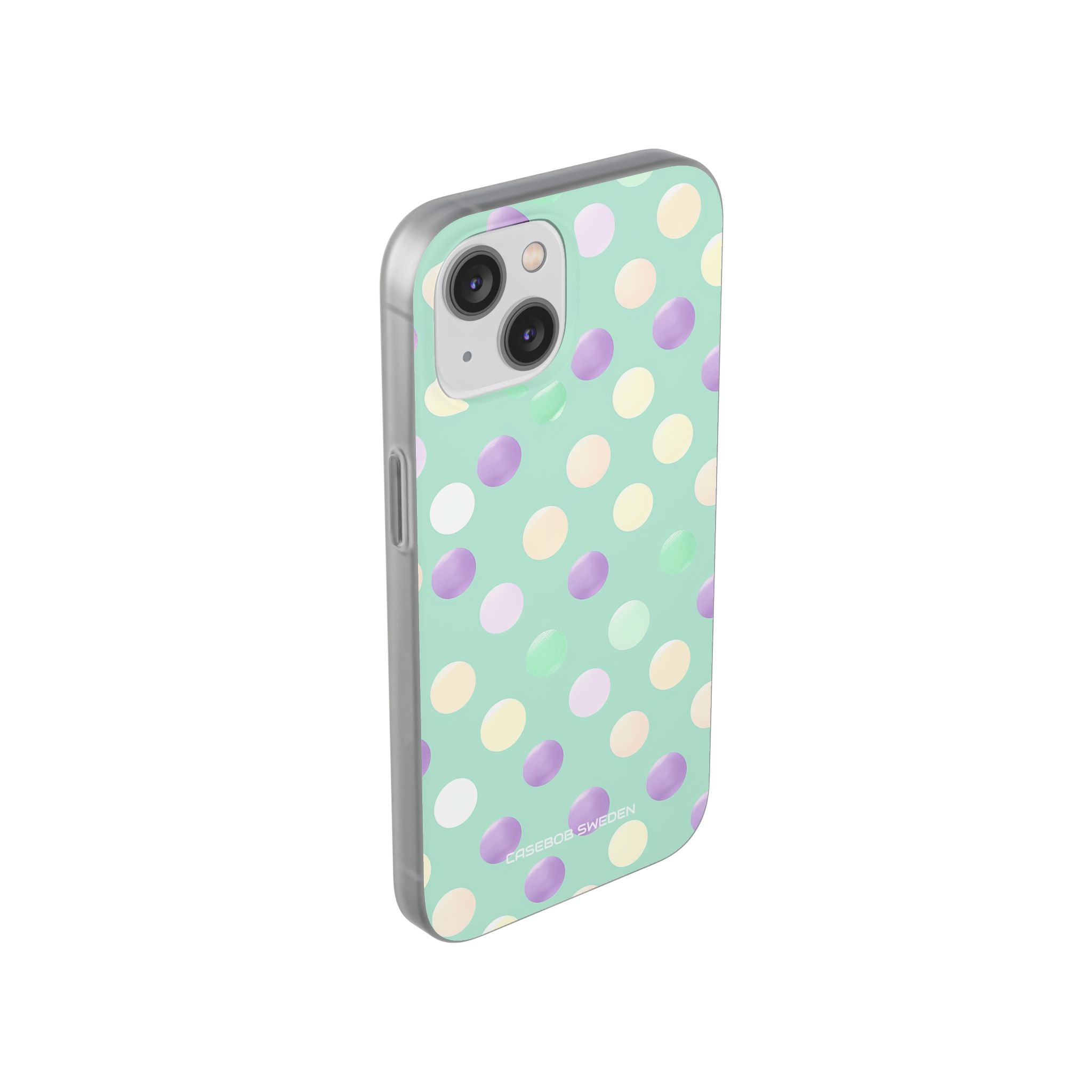 Pastel Polka Dots - Flexi iPhone 14 Phone Case