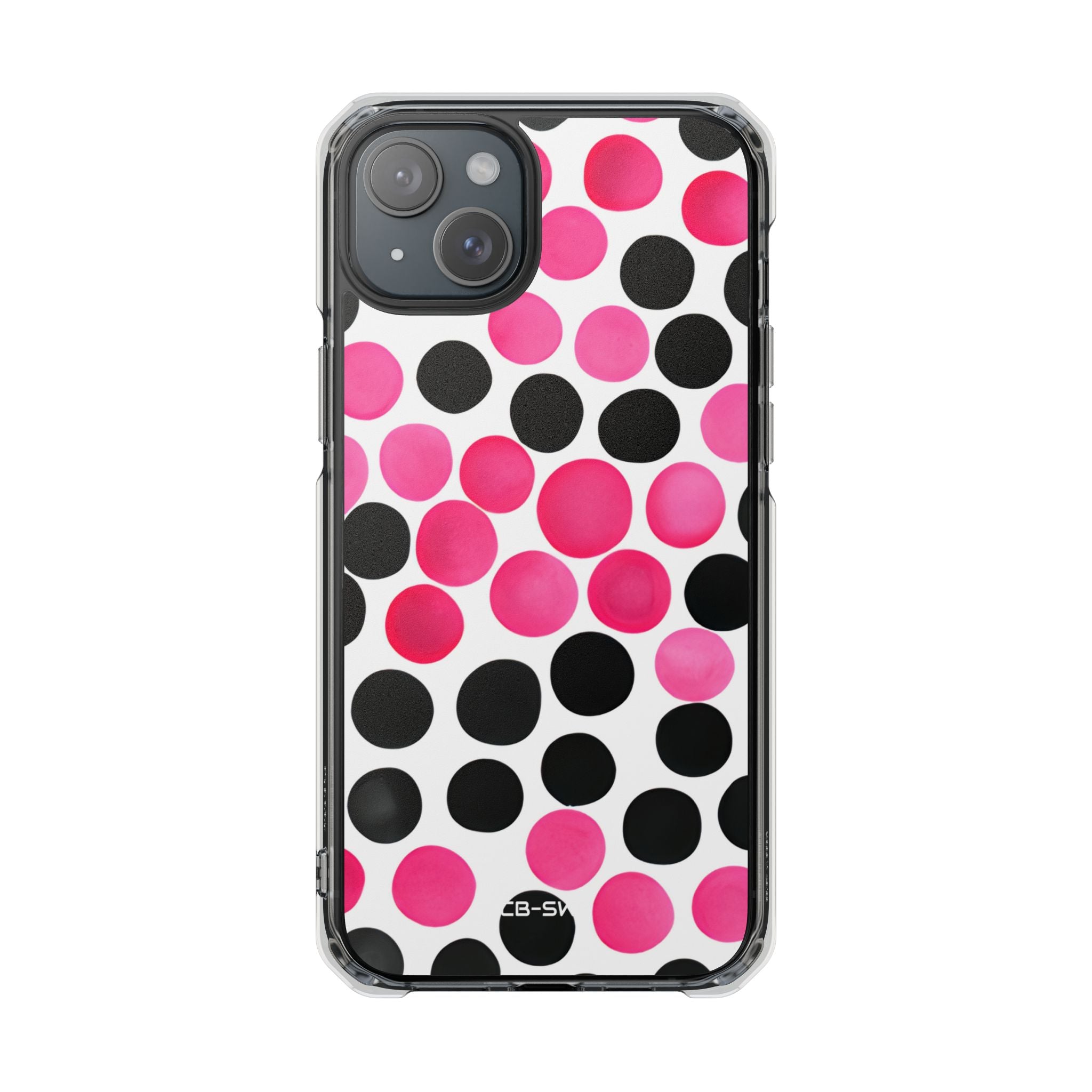 Pulsing Circles Illusion iPhone Case - Impact