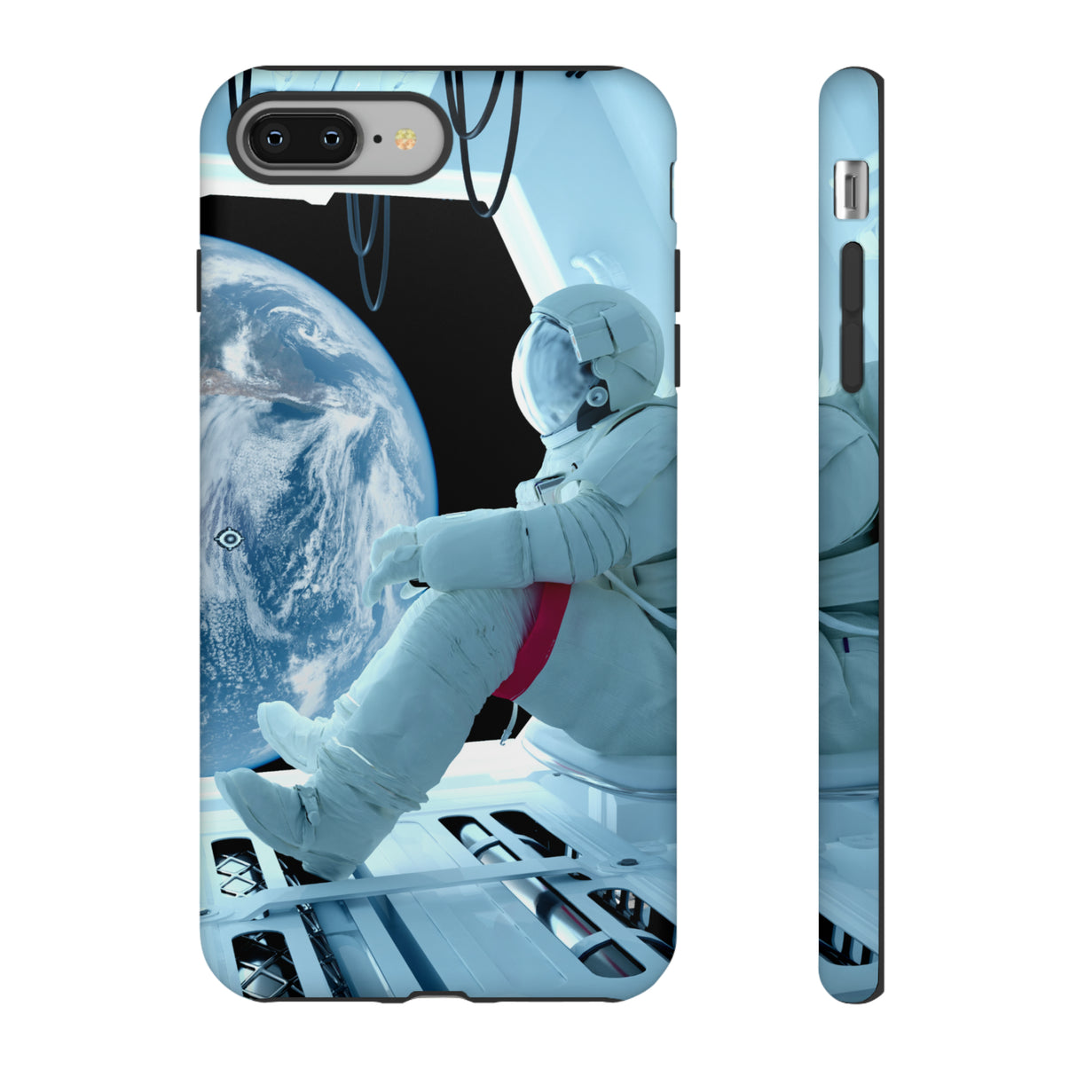 Astronaut inside Shuttle - Protective Phone Case