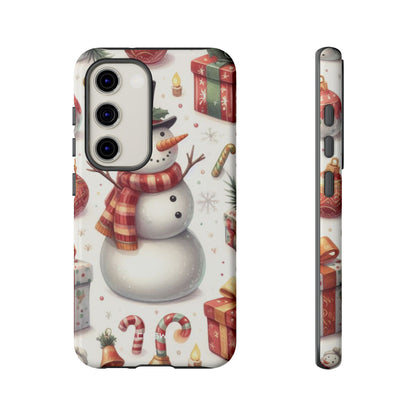 Snowman Wears Scarf - Samsung Case