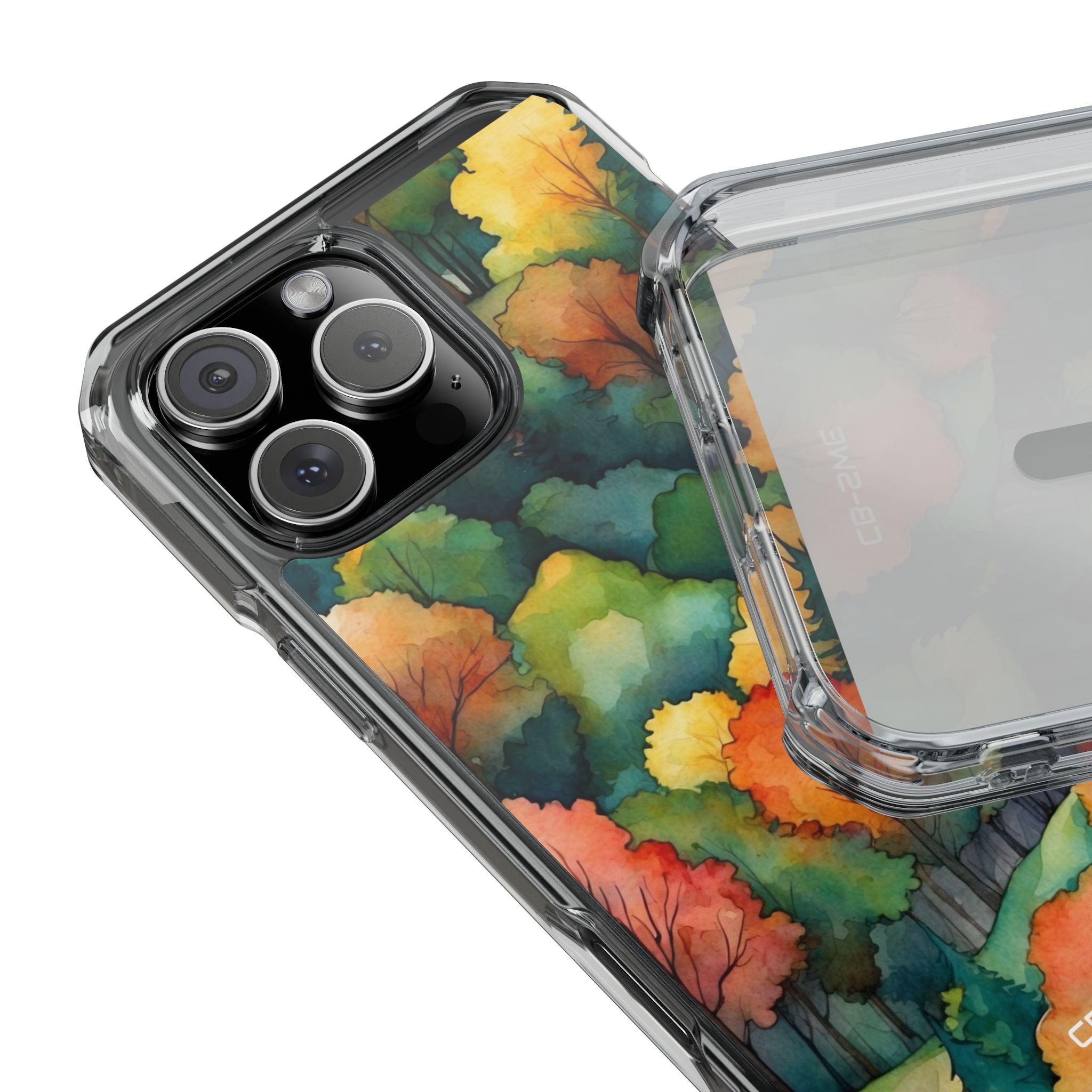 Autumn Leaves Dance iPhone Case - Impact