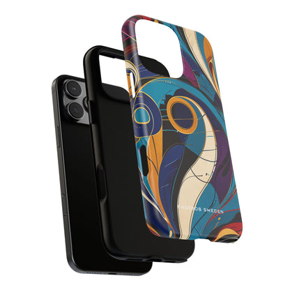 Vintage Vortex Harmony iPhone 16 - Tough Phone Case