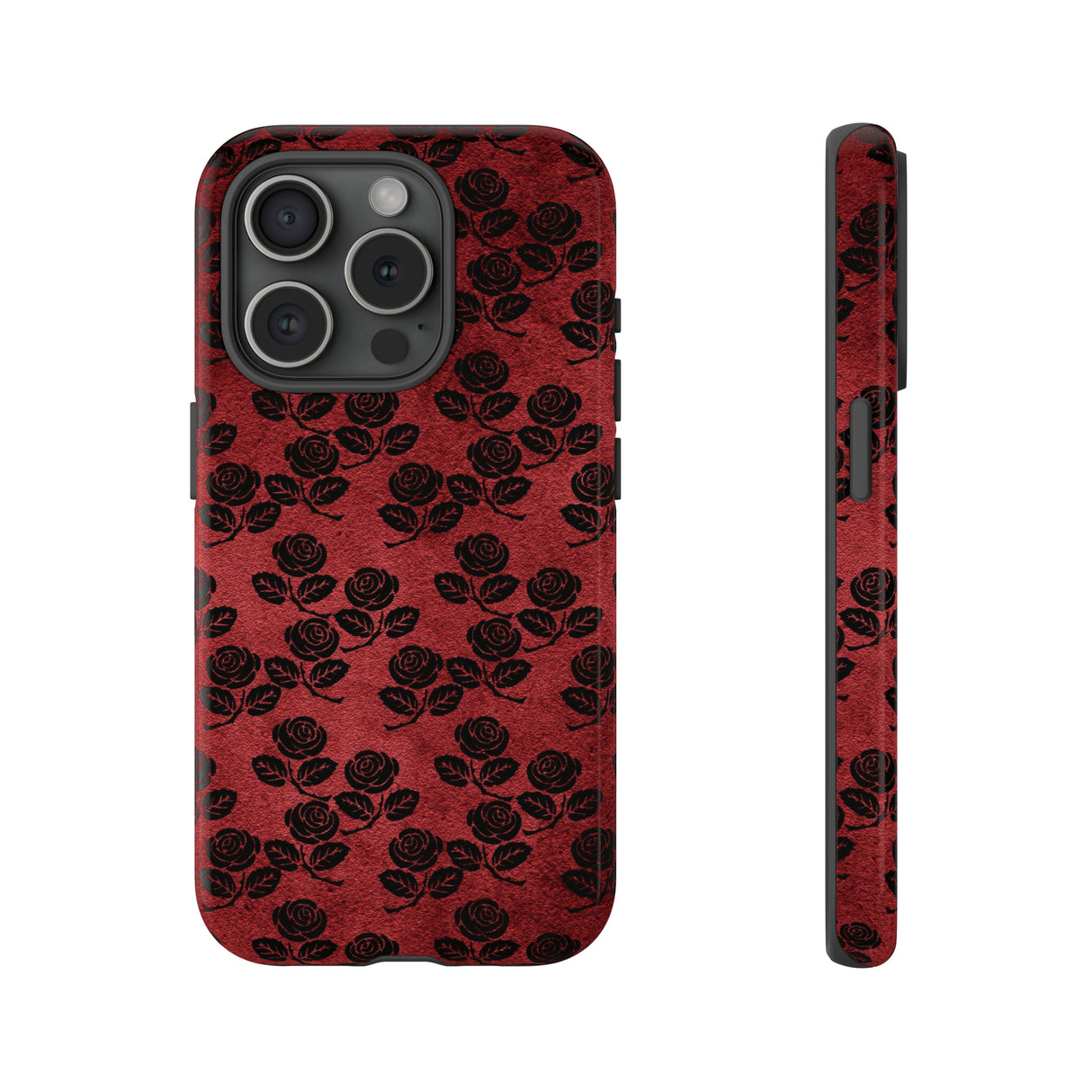 Rosemony Gothic Flower - Protective Phone Case