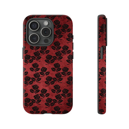 Rosemony Gothic Flower - Protective Phone Case