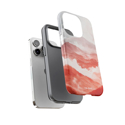 Mountain Flames Rise - iPhone Case