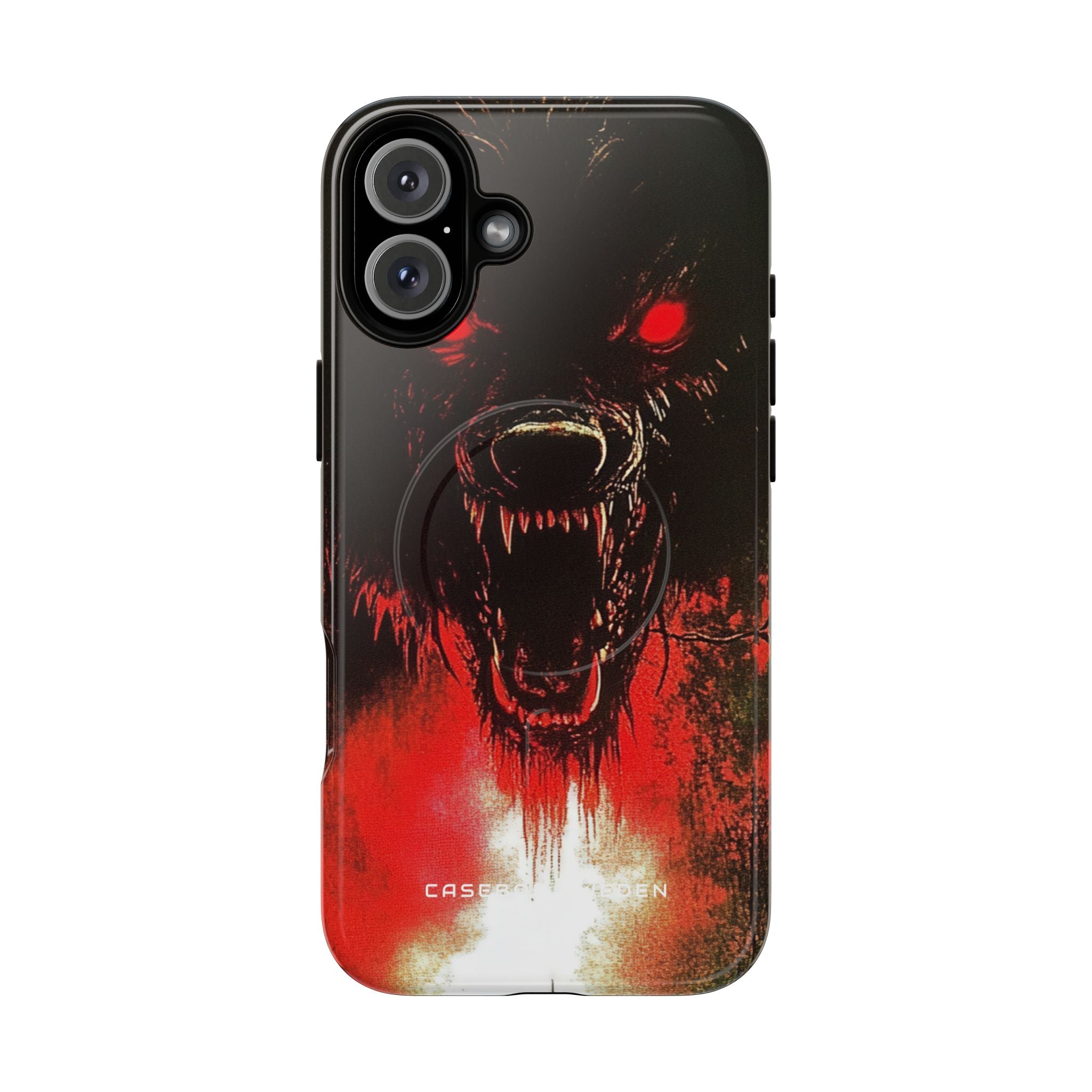 Bloodmoon Wolf's Lament iPhone 16  Tough+ Phone Case