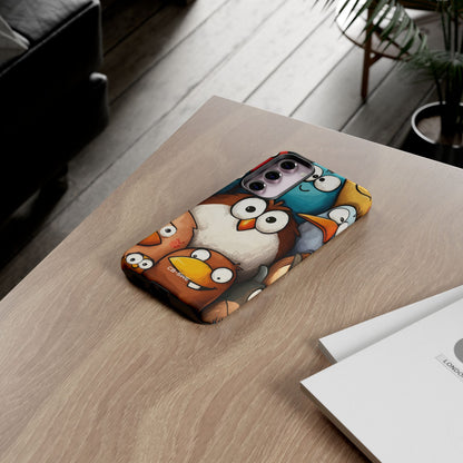 Whimsical Birds Gather - Samsung Case