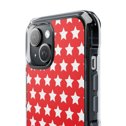 Red Star Symmetry iPhone Case - Impact