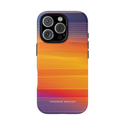 Gradient Sunset Flow iPhone 16 - Tough Phone Case