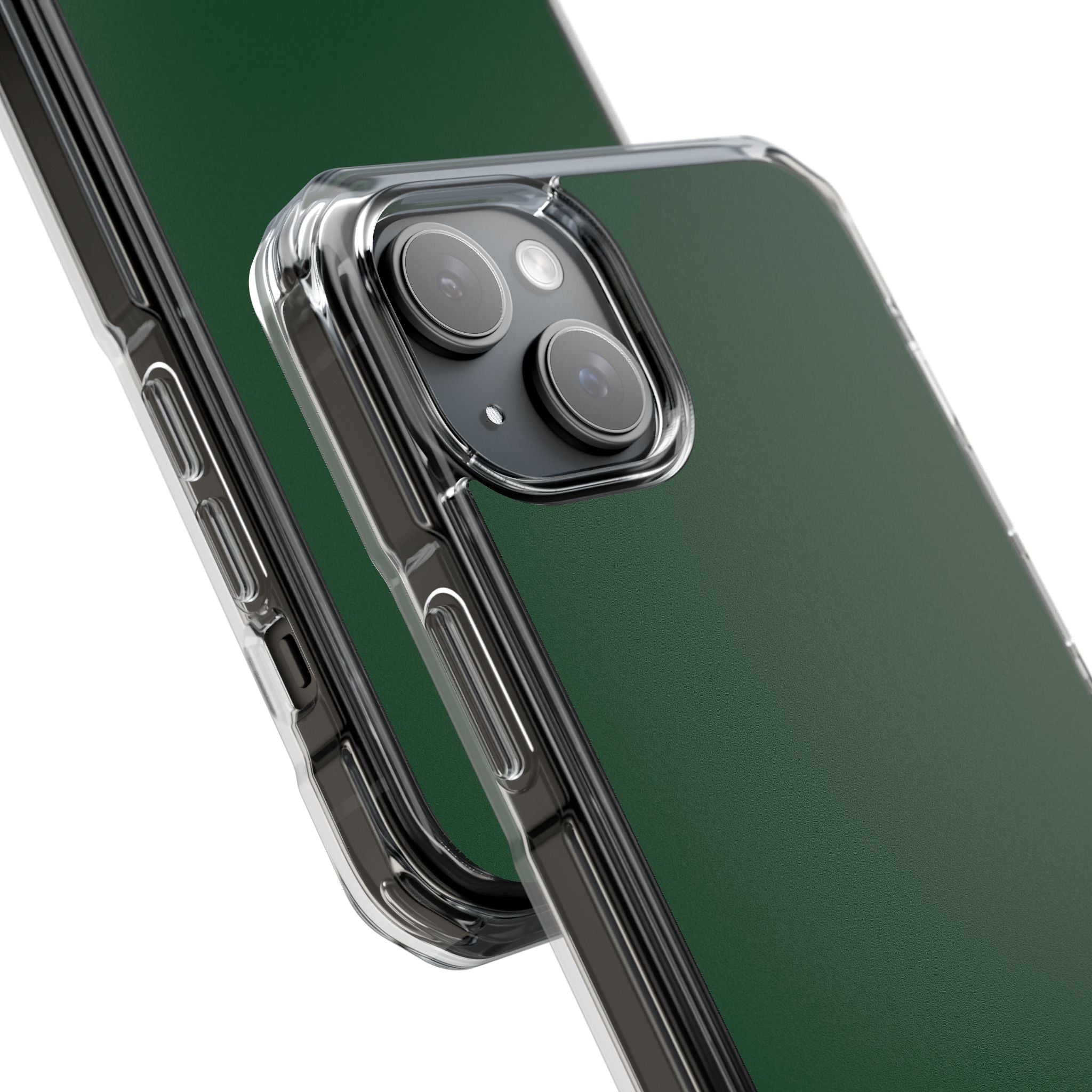 Forest Green - Clear Impact Case for iPhone