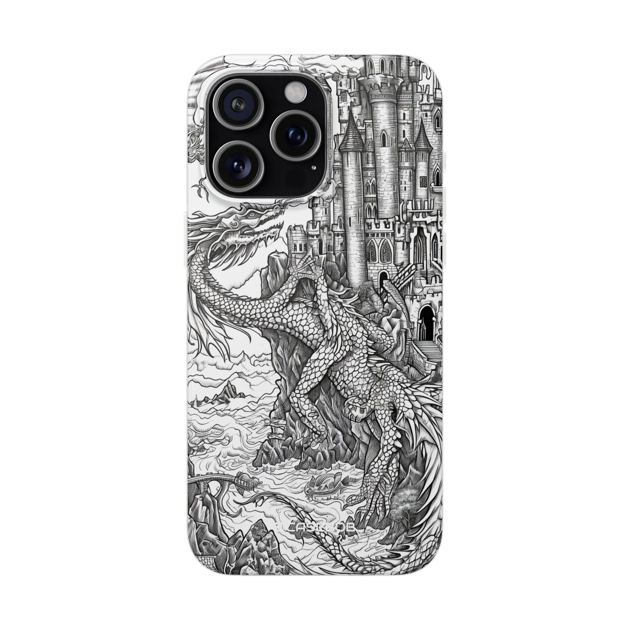 Dragon's Ascent | Flexible Phone Case for iPhone