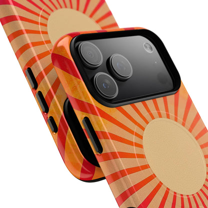 Sunburst Radiance iPhone 17 Pro Max Case - Tough+