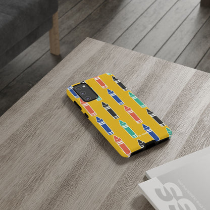 Crayons Dance Joyfully - Samsung Case