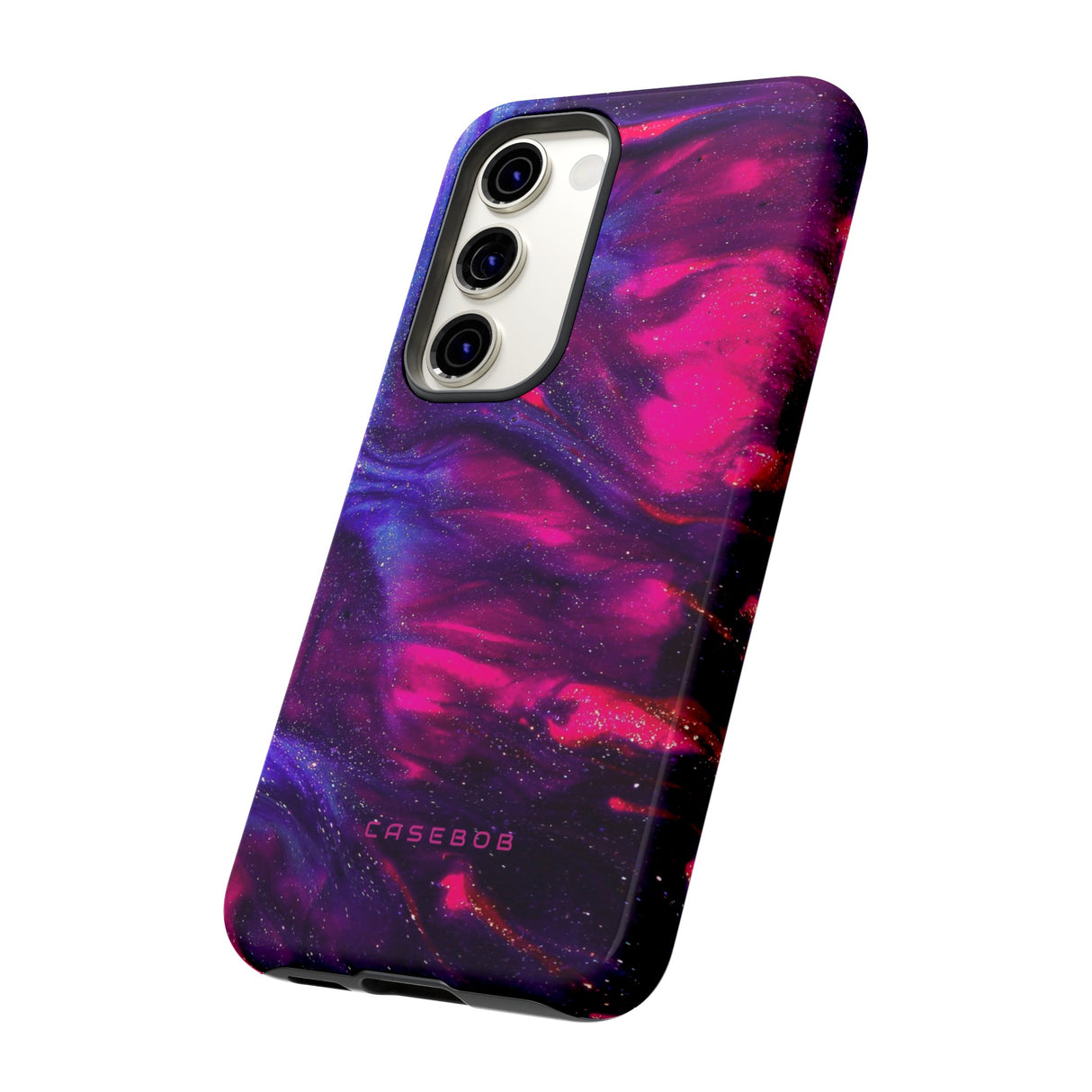 Deep Purple Ink Art - Protective Phone Case