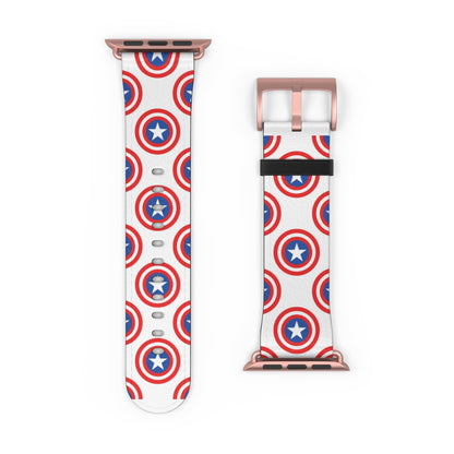 Star Shield Pattern - Watch Band