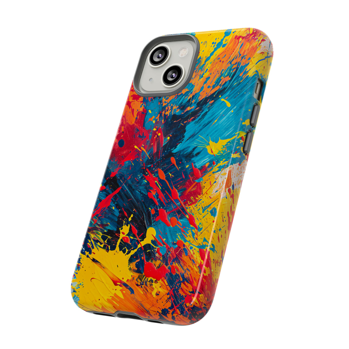 Artistic Brushstroke Bliss - Protective Phone Case