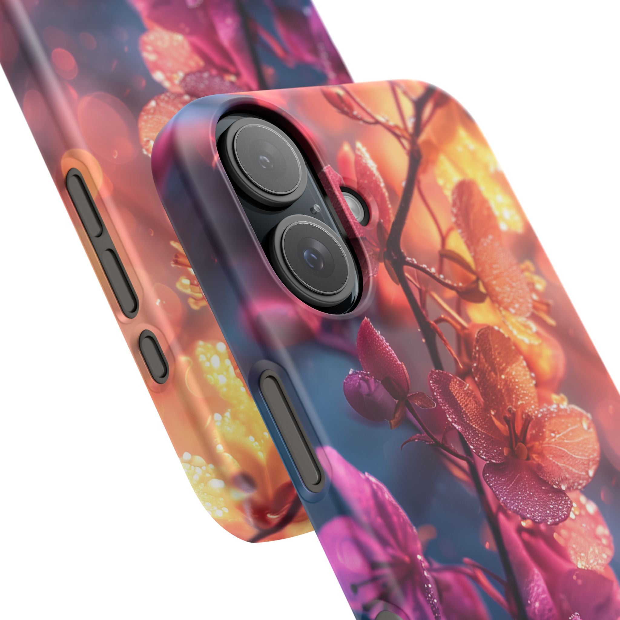 Surreal Flower Harmony iPhone 16 - Slim Phone Case