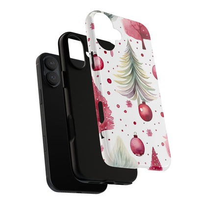 Whimsical Trees Glow - iPhone Case