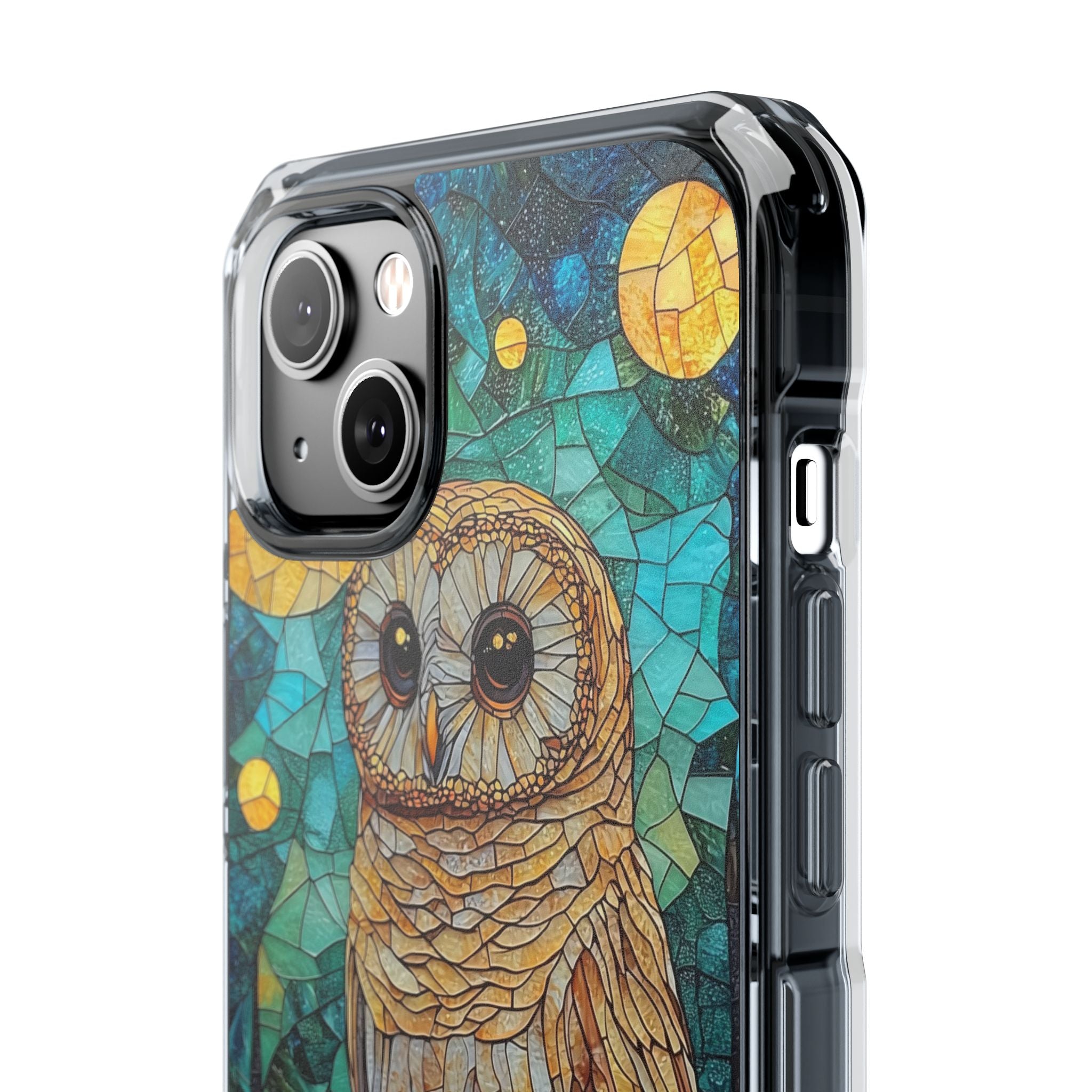 Celestial Owl Gaze iPhone Case - Impact