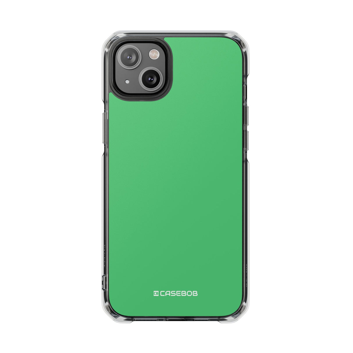 Emerald Green | Phone Case for iPhone (Clear Impact Case - Magnetic)