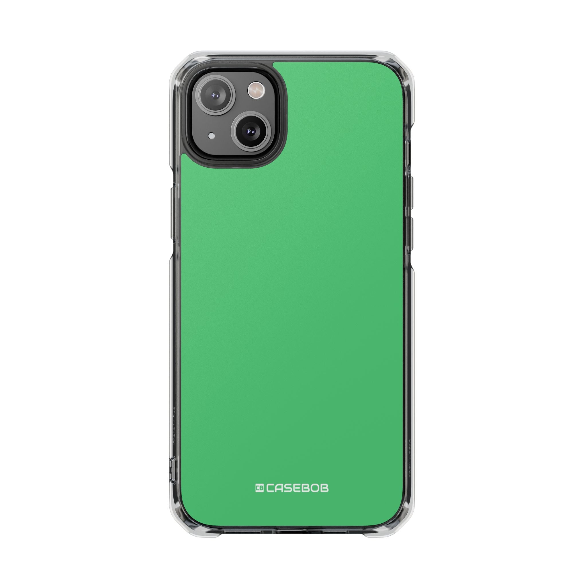 Emerald Green - Clear Impact Case for iPhone