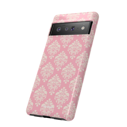 Pastel Damask Elegance - Google Pixel Case