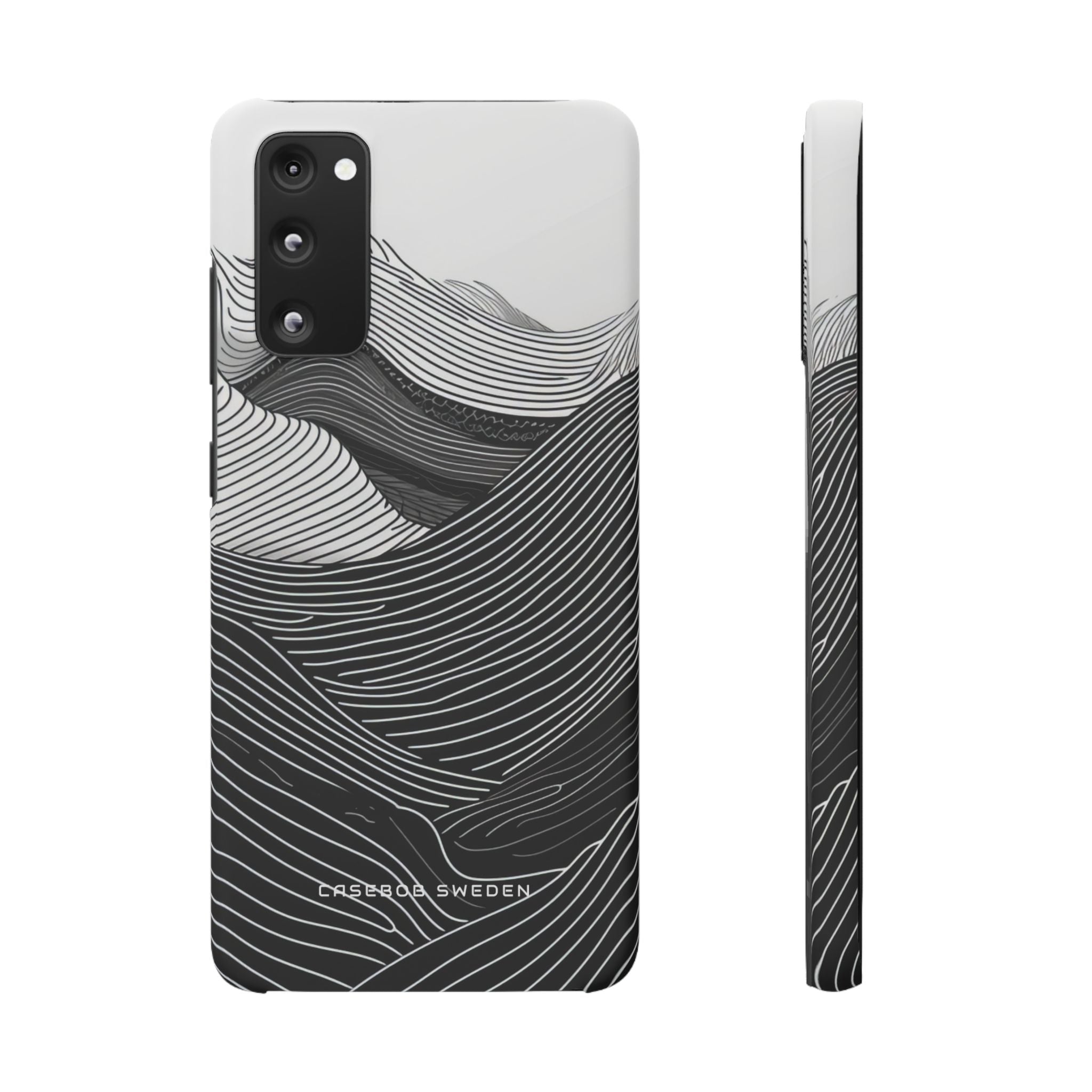 Undulating Horizon Waves Samsung S20 - Slim Phone Case