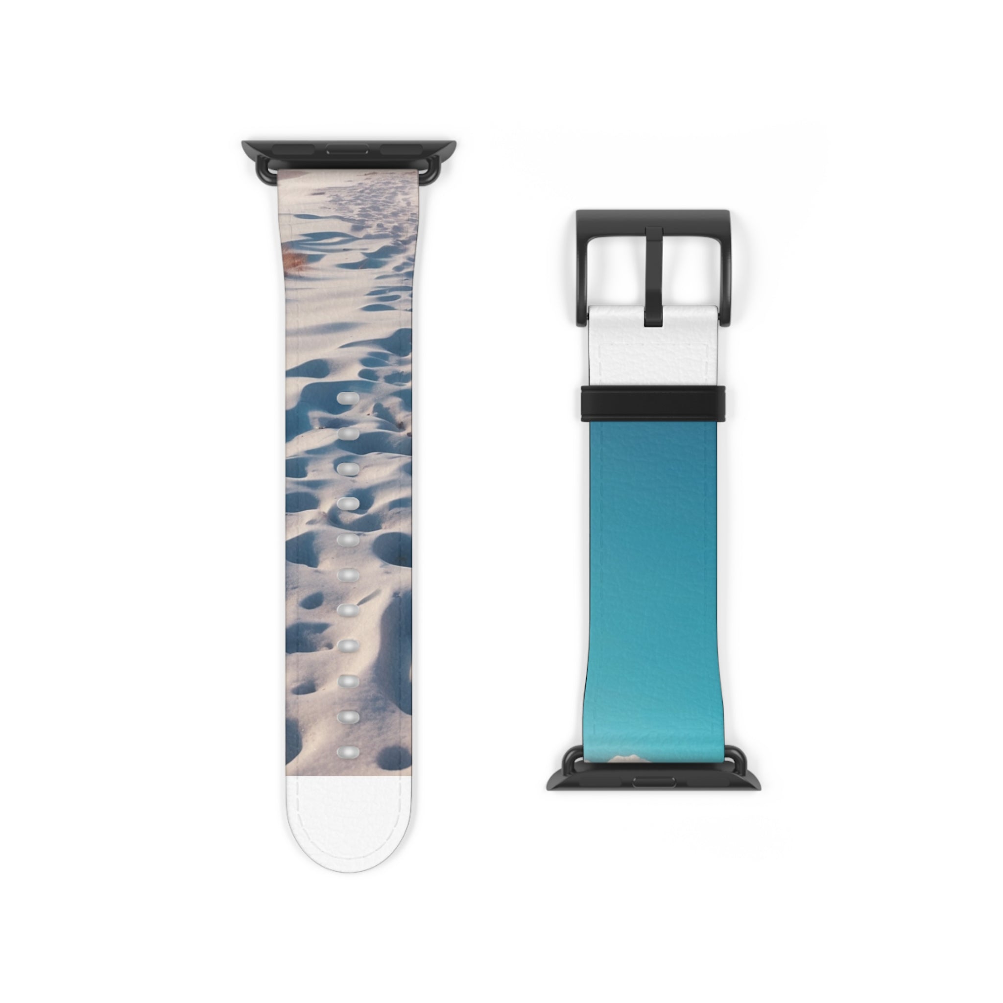 Snowy Footprints - Watch Band