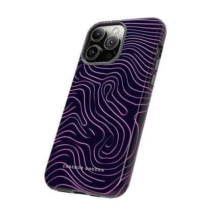 Contour Waveflow iPhone 14 - Tough Phone Case