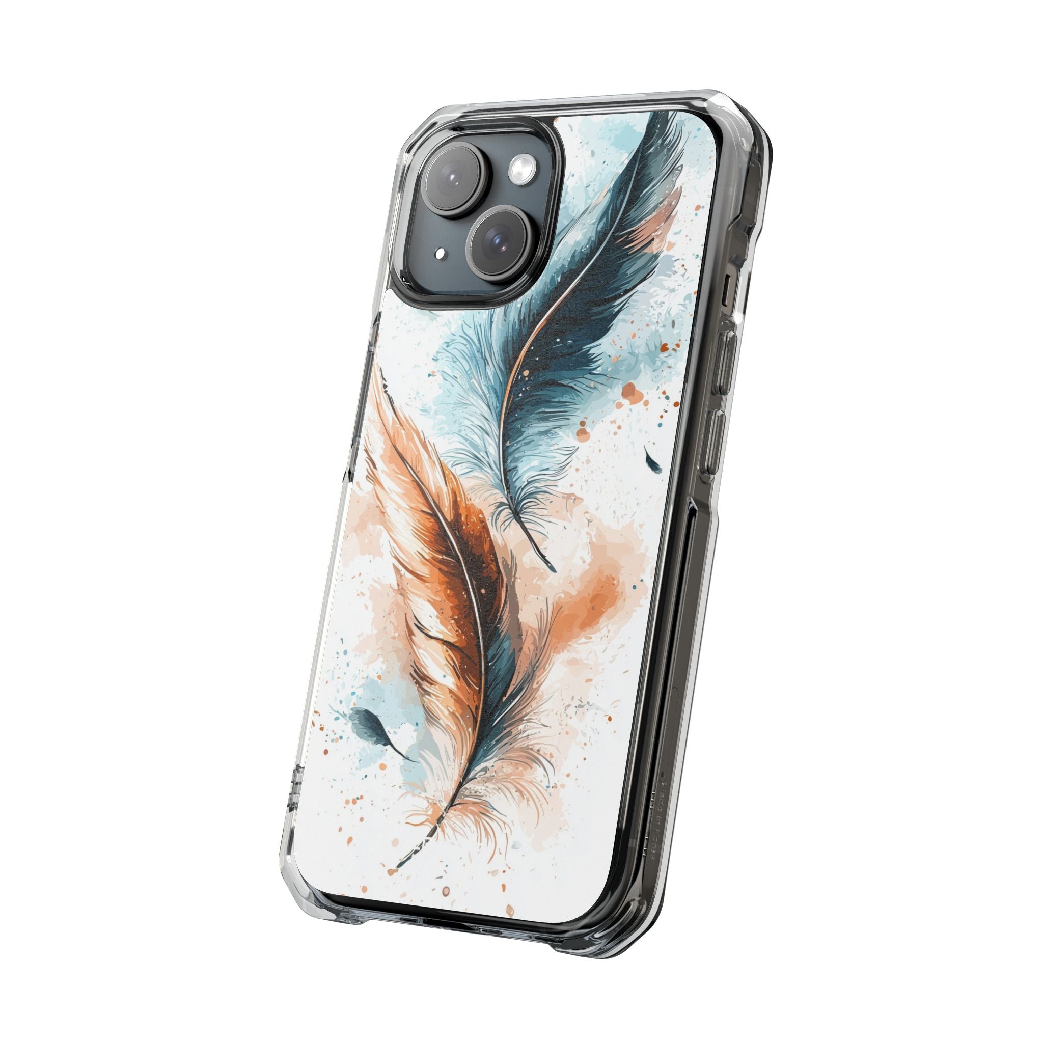 Feathers Dance Lightly iPhone Case - Impact