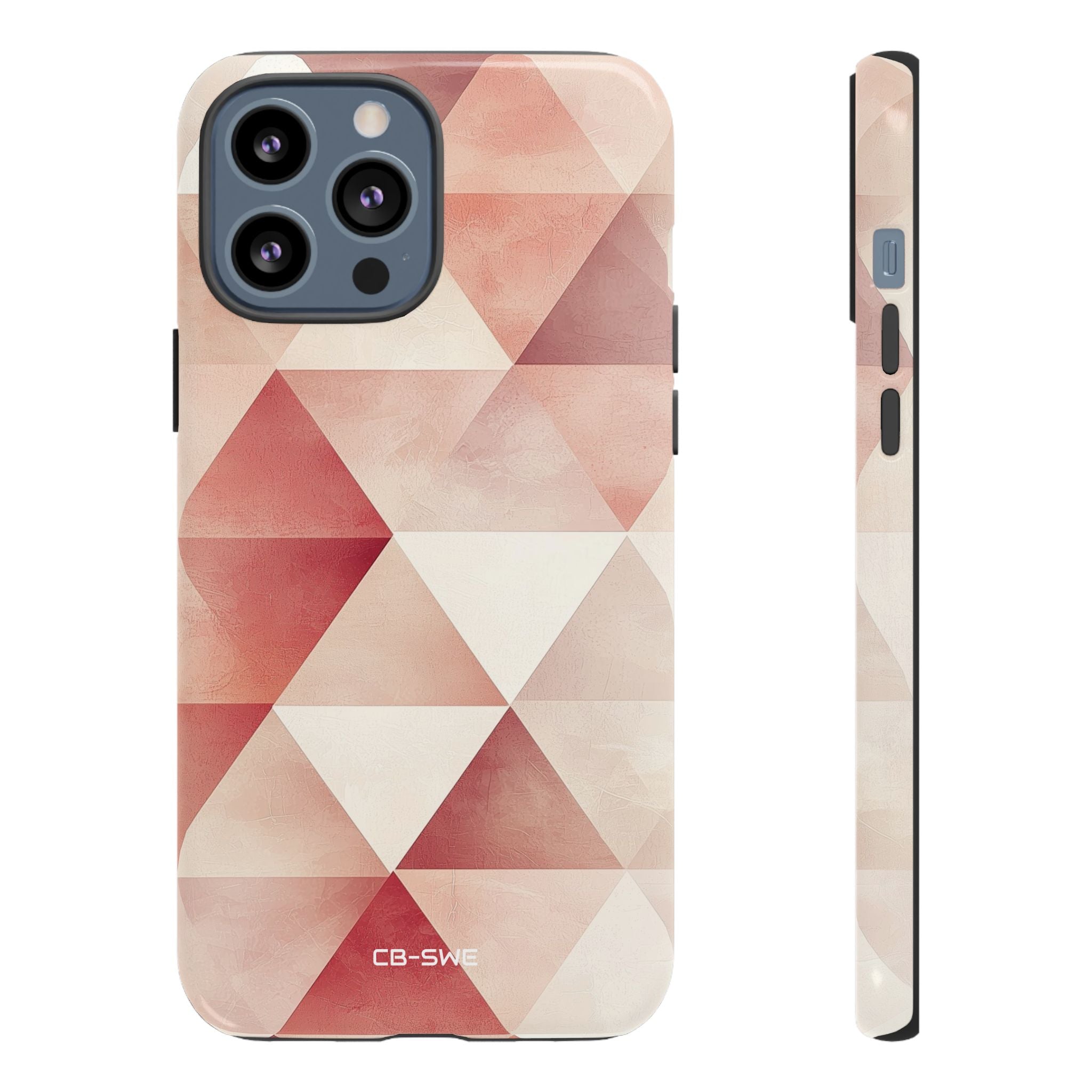 Triangular Shapes Flow - iPhone Case