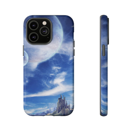 Landscape in fantasy planet 89 - Protective Phone Case