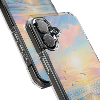 Gentle Waves Embrace iPhone Case - Impact